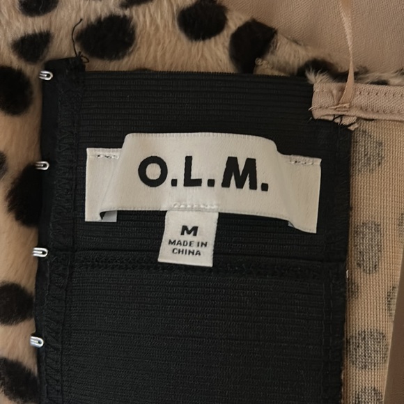 Cheetah print corset top - Picture 3 of 4